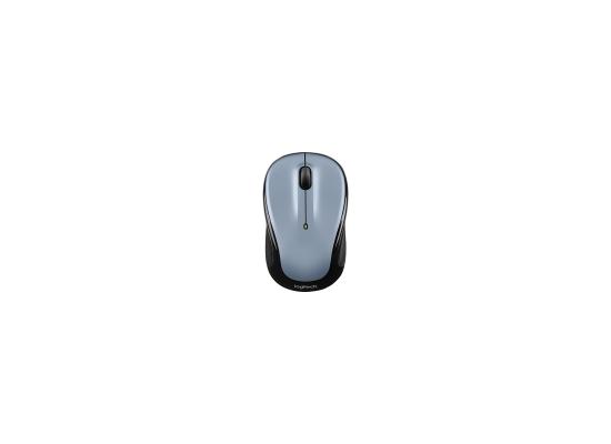 Logitech M325 WIRELESS MOUSE Compact & comfortable with speed wheel - Light Silver